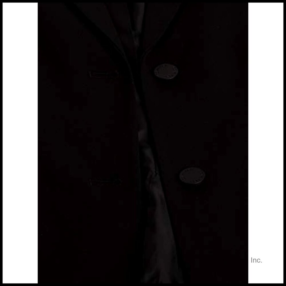 Two Button Lux Blazer, Polyester Blend, Classic F… - image 4